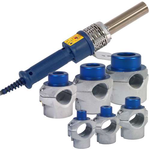 DYTRON D04530 Set P-4a 650W TW STANDARD blue (20-63) паяльник для труб с насадками