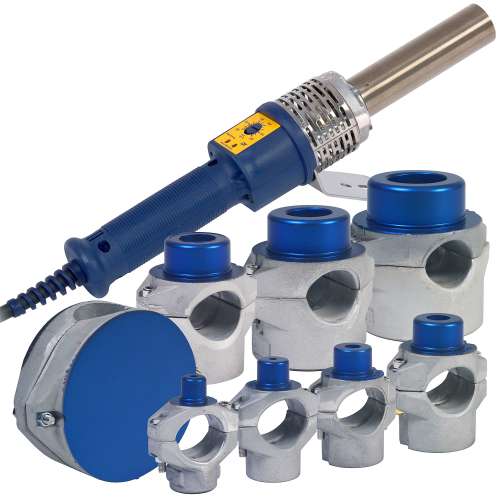 DYTRON D02367 Set P-4a 650W PROFI blue (16-63, 100) утюг для труб с насадками